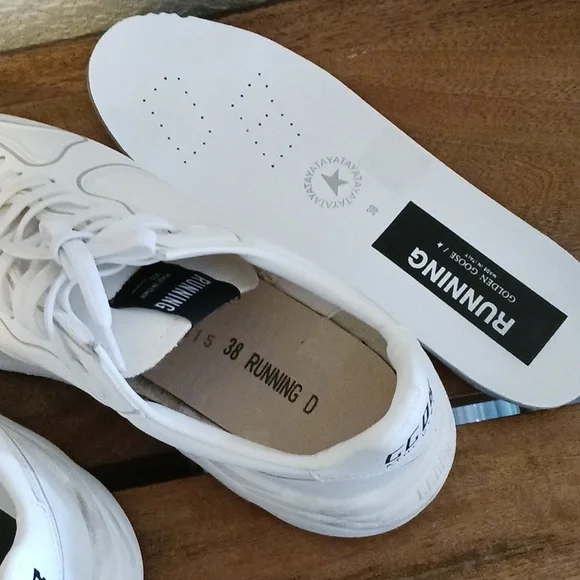 Authentic Golden Goose Womens Bio Based Running Sole Size 8 - Picture 6 of 16